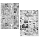 Ciao Bella A5 Tissue Paper Set of 24 Sheets - Newspapers, ME003