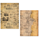 Ciao Bella A5 Tissue Paper Set of 24 Sheets - Newspapers, ME003