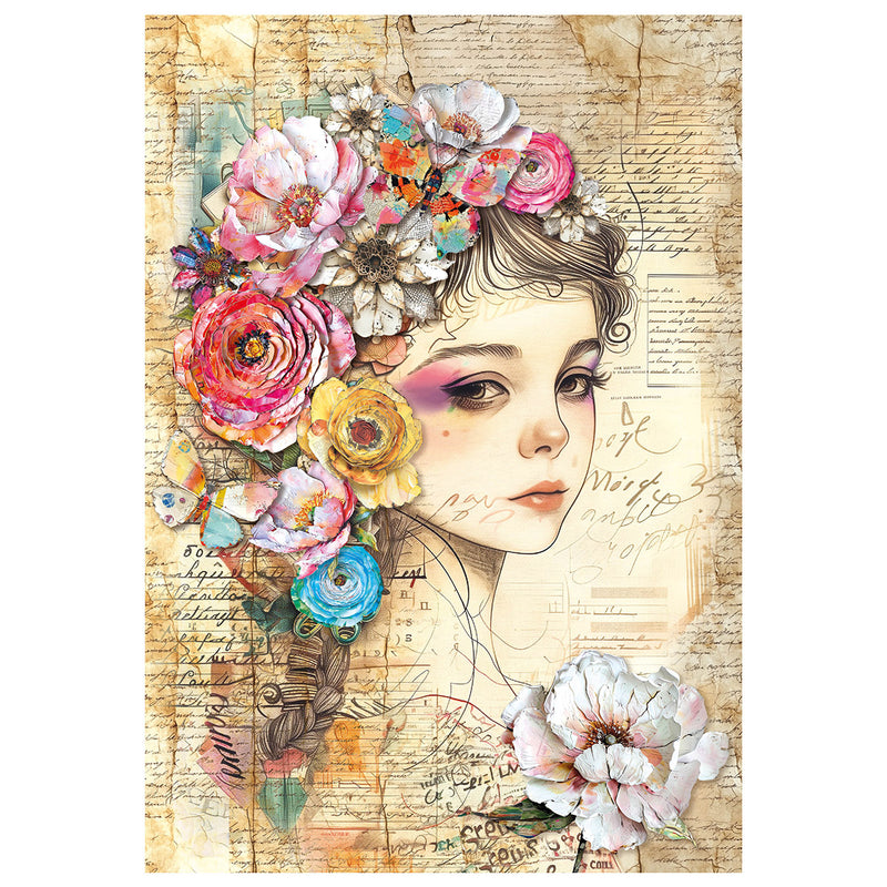 Ciao Bella Quintessential Mixed Media Rice Paper A4 Set 4Pc, MF003