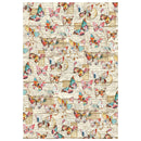 Ciao Bella Quintessential Mixed Media Rice Paper A4 Set 4Pc, MF003