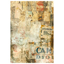 Ciao Bella Journey Ahead Mixed Media Rice Paper A4 Set 4Pc, MF006