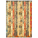 Ciao Bella Journey Ahead Mixed Media Rice Paper A4 Set 4Pc, MF006