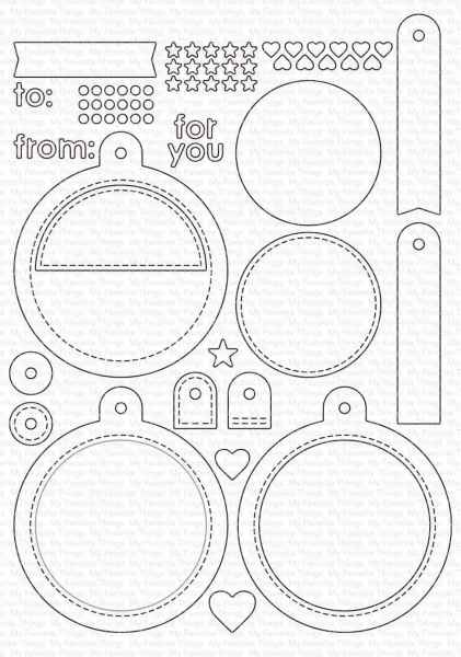 My Favorite Things Die-namics - Tagbuilder Blueprint 6, MFT-0998