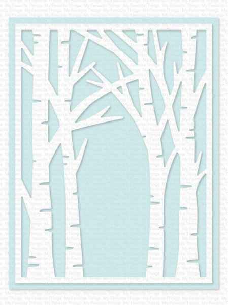 My Favorite Things Die-namics - Birch Tree Forest Cover-Up, MFT-2143