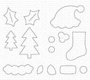 My Favorite Things Die-namics - Christmas Compliments, MFT-2438