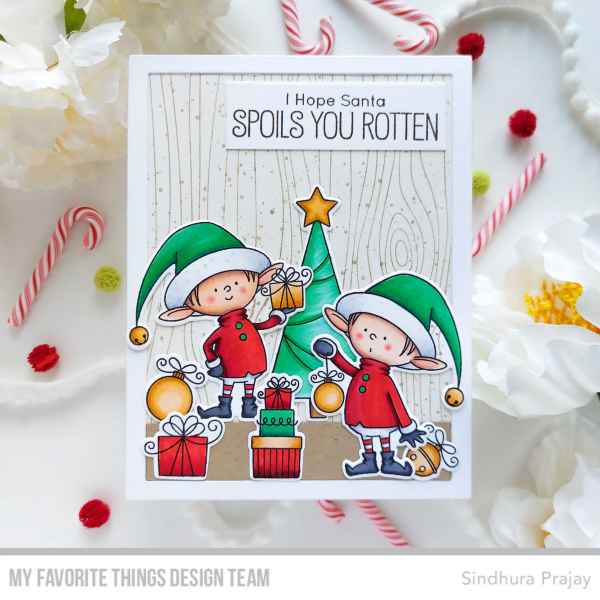 My Favorite Things  BB Santa's Elves Stamp & Die-namics Sets, BB-165/MFT-0782