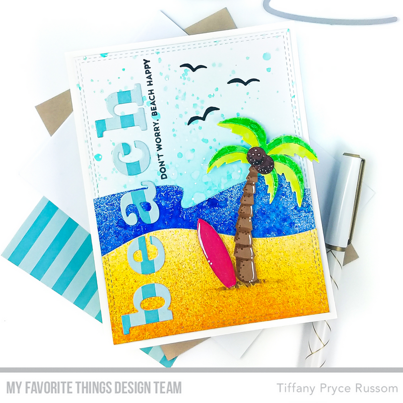 My Favorite Things Stamp Set - Itty Bitty Summer, MFT-CS-697 Retired