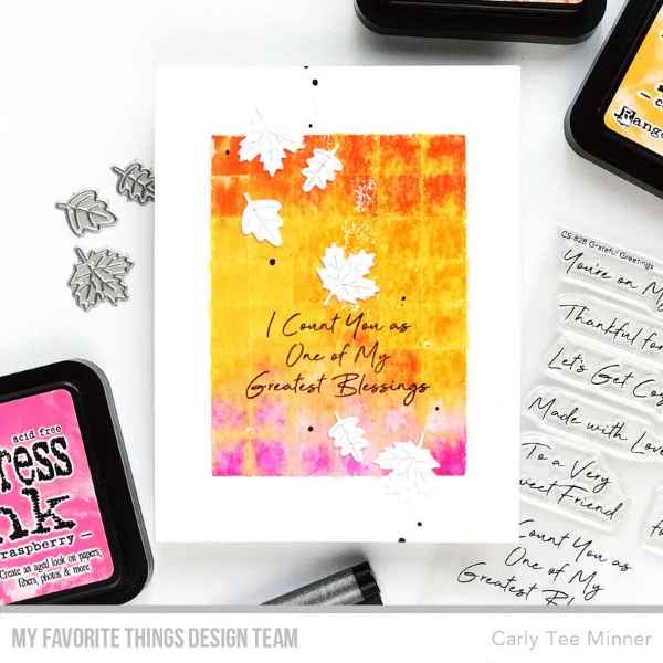 My Favorite Things Stamp Set - Grateful Greetings, MFT-CS-828