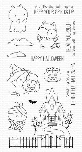 My Favorite Things JB Delightful Halloween Stamp & Die-namics Sets, JB-004/MFT2596 Retired