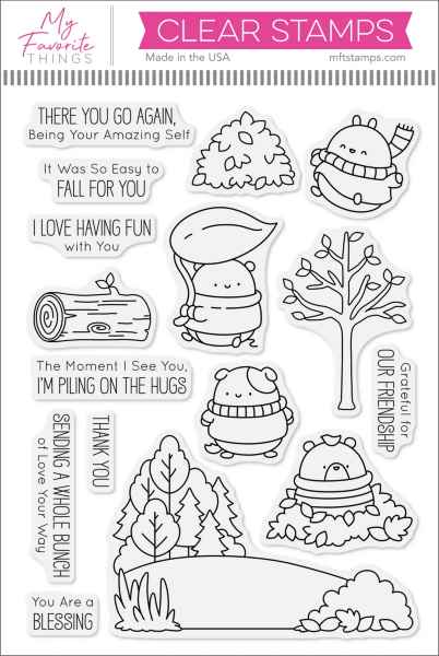 My Favorite Things JB Fall for You Stamp & Die-namics Sets, JB-008/MFT-2610