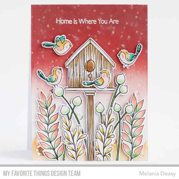 My Favorite Things SY Peaceful Birds Stamp & Die-namics Sets, SY-59/MFT-2524