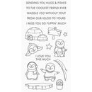 My Favorite Things YUZU Playful Penguins Stamp & Die-namics Sets, YUZU-013/2420 Retired