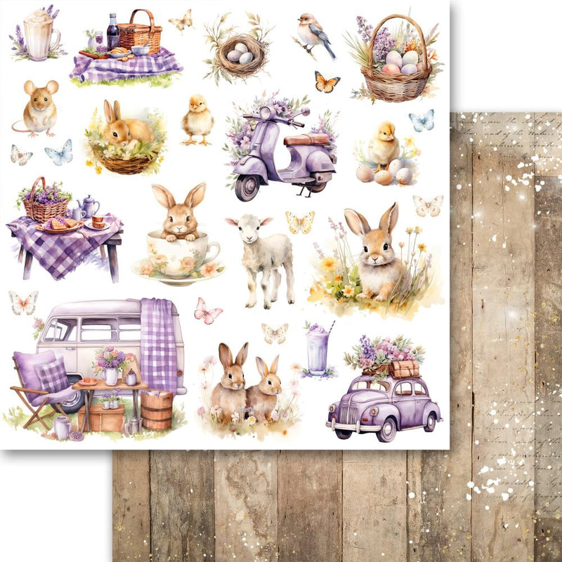 Asuka Studio - Lavender Love - 12x12 Collection Paper Pack, MP-61513