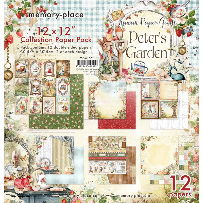 Asuka Studio - Peter's Garden - 12x12 Collection Paper Pack, MP-61558