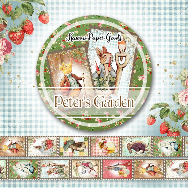 Asuka Studio - Peter's Garden 2 - Washi Tape 15mmX5mm, MP-61595