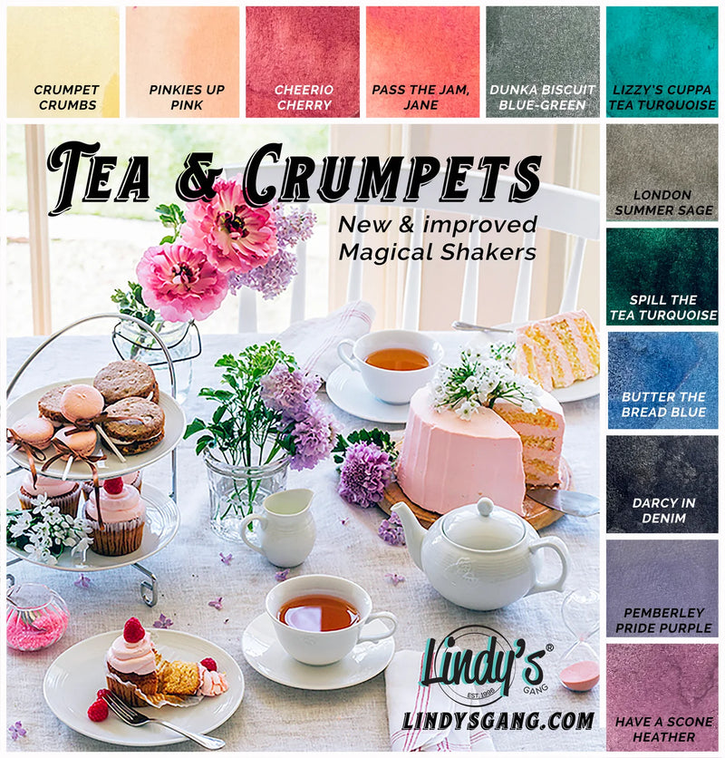 Lindy's Magical Shaker 12PK, Tea & Crumpets, MS-T&C-12