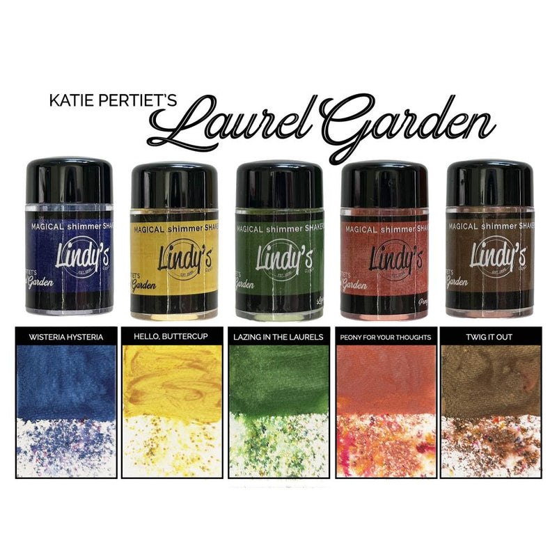 Lindy's Magical Shimmers Shaker 5PK - Katie Pertiet's Laurel Garden, MSS19052