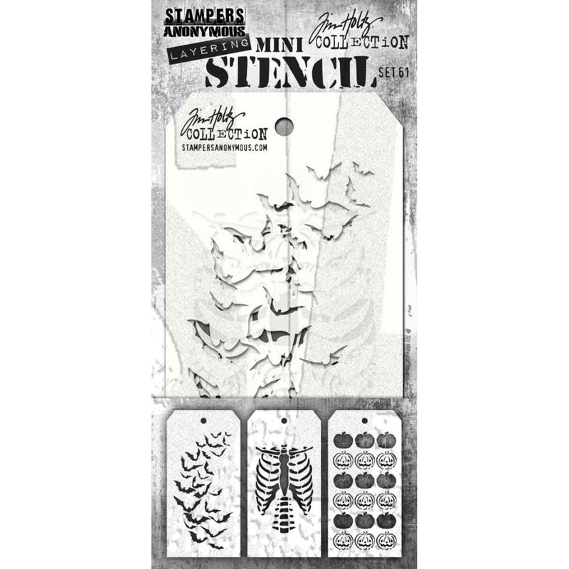 Stampers Anonymous Mini Layering Stencil Set - Set