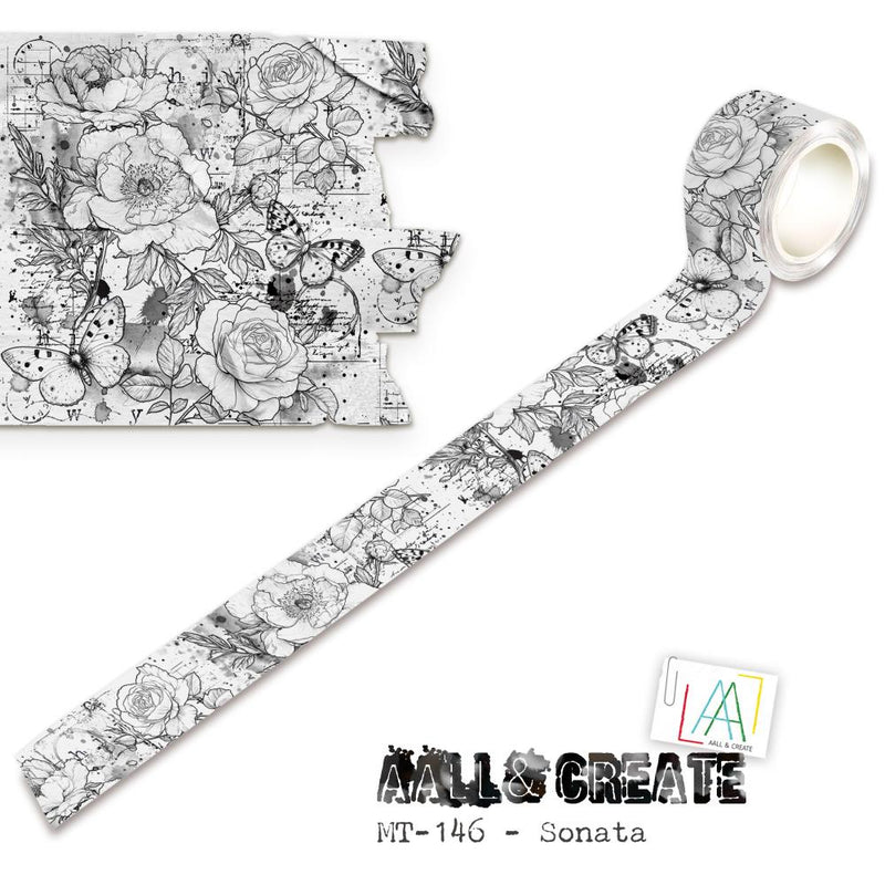 AALL & Create  - Washi Tape Roll - Sonata, MT-146