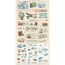 49 & Market Rub-on Transfer Set - Travel Diaries, MTD-35896