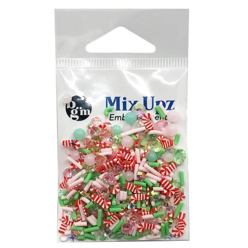Buttons Galore & More Mix Upz 10g - Happy Christmas, MIXZ112