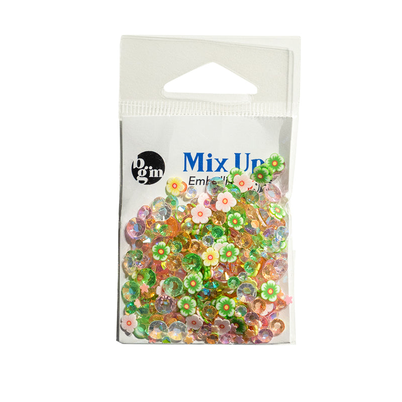 Buttons Galore & More - Mixupz - Spring Florals, MXZ124