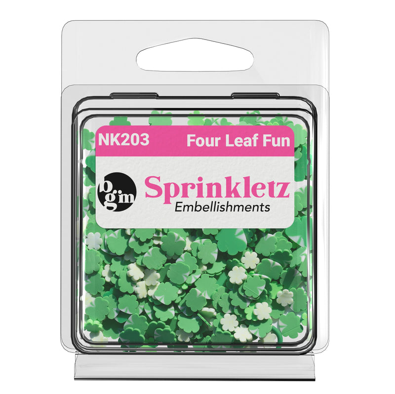 Buttons Galore & More - Springletz - Four Leaf Fun, NK203
