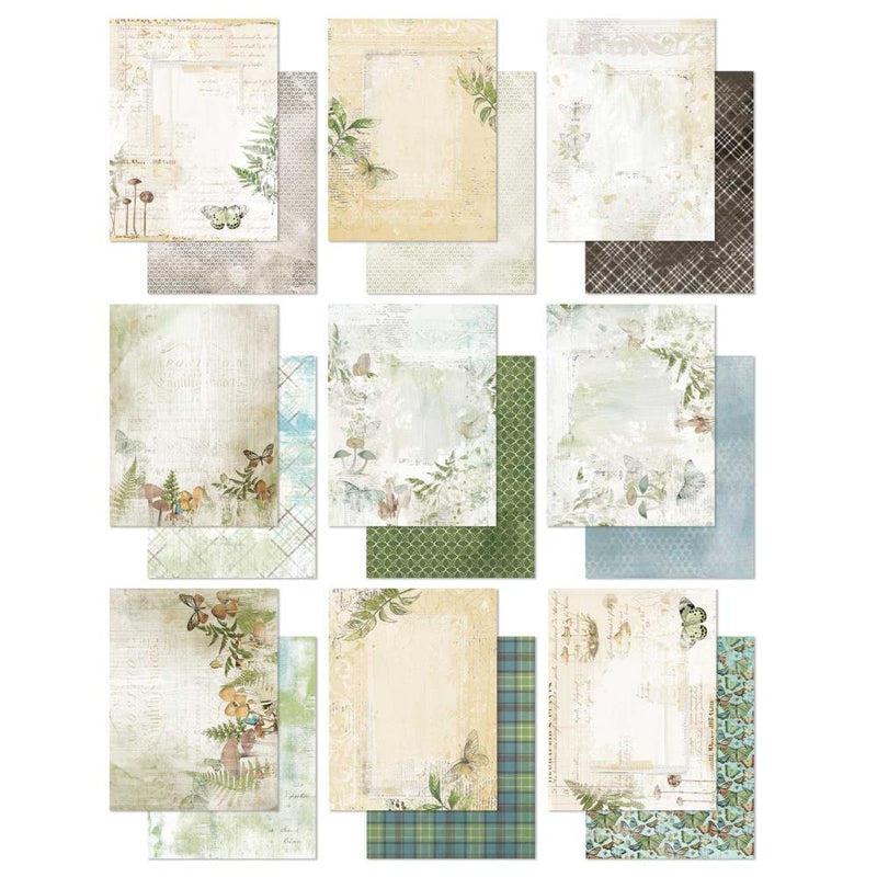 49 & Market Vintage Artistry Nature Study - 6x8 Collection Pack, NS41688