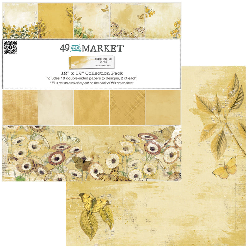 49 & Market 12x12 Collection Pack - Color Swatch: Ochre, OCS26795