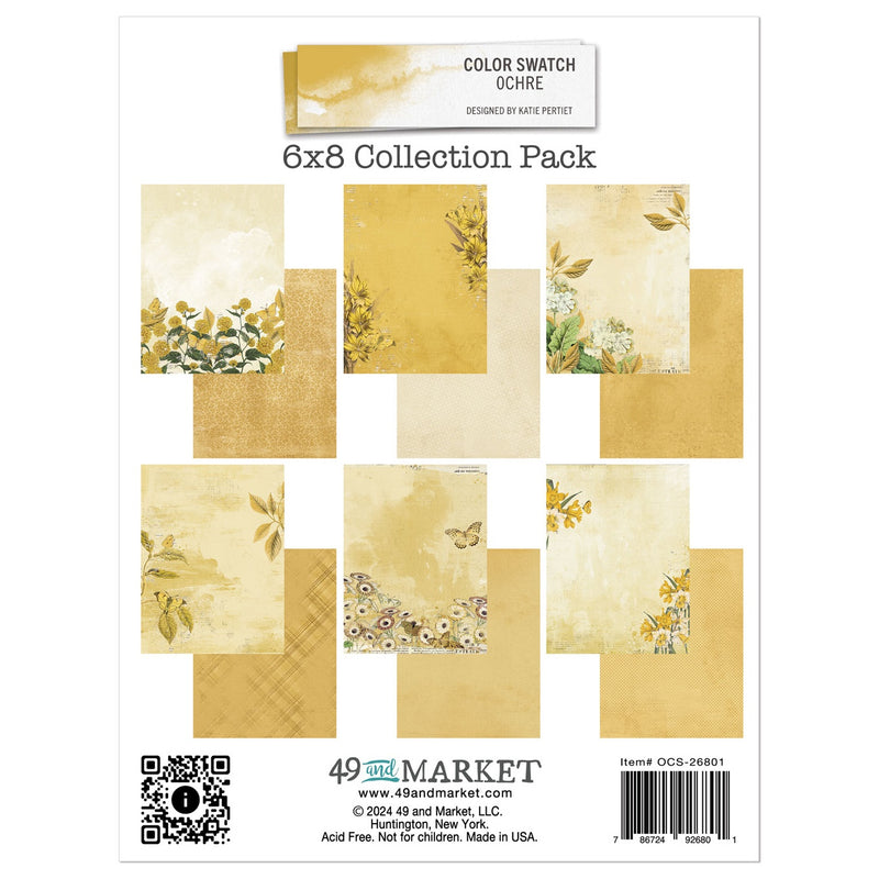 49 & Market 6x8 Collection Pack- Color Swatch: Ochre, OCS26801