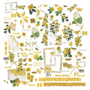 49 & Market Mini Laser Cut Elements - Color Swatch: Ochre, OCS26900