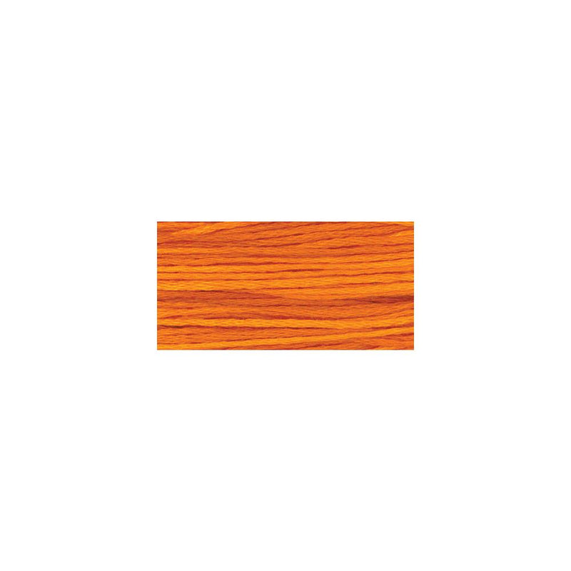 Weeks Dye Works 6-Strand Embroidery Floss 5yd - Pumpkin, ODF 2228