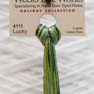 Weeks Dye Works 6-Strand Embroidery Floss 5yd - Lucky, ODF 4111