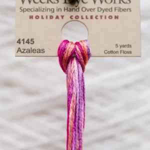 Weeks Dye Works 6-Strand Embroidery Floss 5yd - Azaleas, ODF 4145