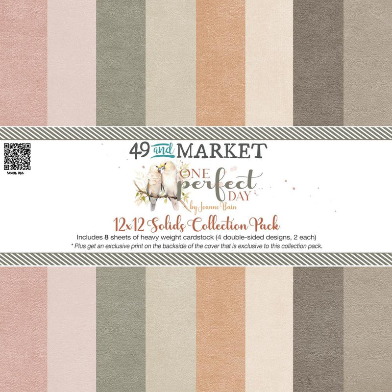 49 & Market - One Perfect Day - 12x12 Solids Collection Pack, OFD-30778