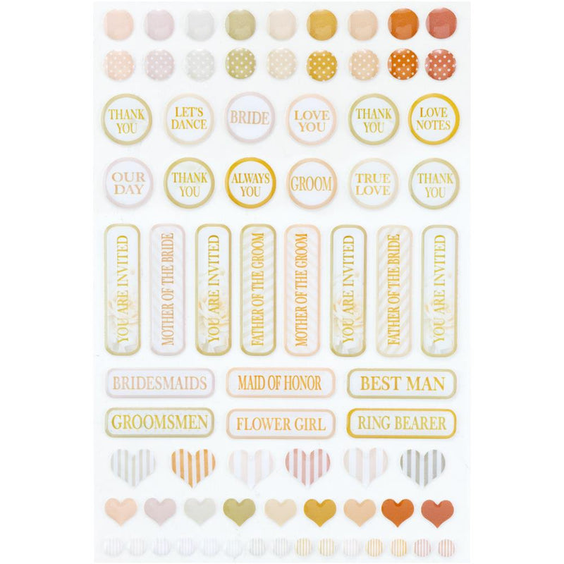 49 & Market Epoxy Coated Stickers - One Perfect Day, OFD-30976