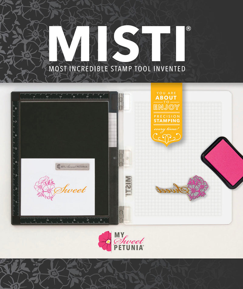 MISTI Stamping Tool - The Most Incredible Stamp Tool Invented -Original Size,  Black