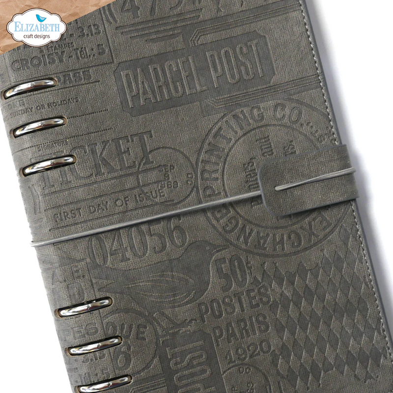 Elizabeth Craft Designs Planner Essentials - A5 Planner - Taupe, P029