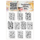 AALL & Create A5 D/S Design Papers 10Pc - Herb Traces, PA-46