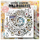 AALL & Create Stencil 6"X6" - Solar Rings, PC-261