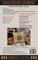 Primrose Cottage Stitches - Haloween Quaker, PCS-145 Lindsey Weight