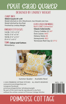 Primrose Cottage Stitches - Fruit Salad Quaker, PCS-172 Lindsey Weight
