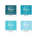 Pinkfresh Studio Premium Dye Cube Ink Pads 4 Colors - Amalfi Coast, PFDIC017