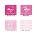 Pinkfresh Studio Premium Dye Cube Ink Pads 4 Colors - Fairy Dust, PFDIC08