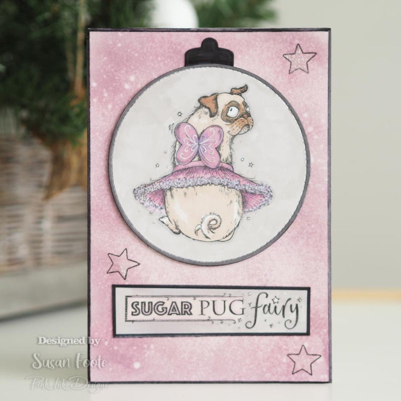 Pink Ink Designs 6x8 Clear Stamp Set - Pawsome Pooch, PI120