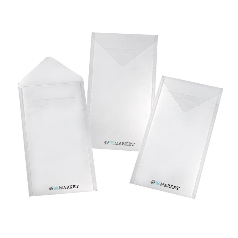 49 And Market - Flat Storage Envelope 6.75"X12.5" 3/Pkg, PP-39845