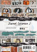 Elizabeth Craft Designs - Journal Ephemera 2, PS04