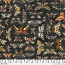 Free Spirit - Eclectic Elements Halloween Moth Study, PWTH333.1YD cut in 1yd increments by Tim Holtz