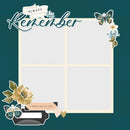 Simple Stories - Simple Pages - Page Pieces - Remember, REM21531