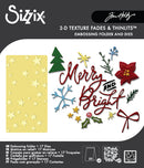 Sizzix Thinlits Die Set - Vault Side-Order Merry & Bright, 667248 Tim Holtz